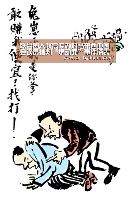 联合国人权高专办对马来西亚国会议员被判“煽动罪”事件深表关切【BG集团】(图1) BG集团